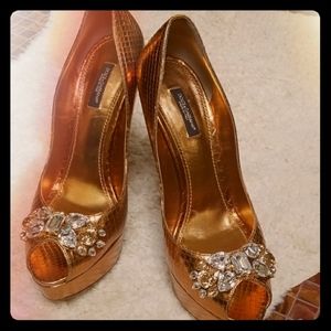 NEW Dolce and gabbana evening shoes